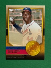 2012 Topps Baseball Golden Greats #GG-52 Hank Aaron