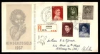 Mayfairstamps Netherlands FDC 1957 Paintings of Children Reg Arnhem First Day Co