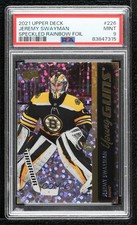 2021-22 Series 1 Young Guns Speckled Rainbow Foil Jeremy Swayman PSA 9 MINT 6hh