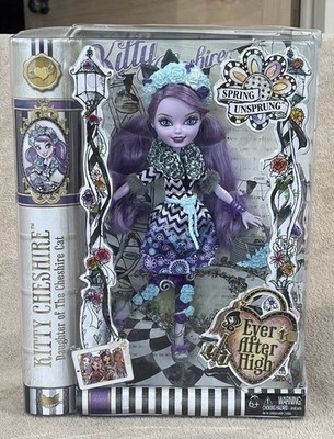 Ever After High Puppe Kitty Cheshire Spring ungefedert neu im Karton selten