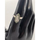 Vintage Wedgwood Jasperware Cameo Ring Sterling Silver JW Hallmark Size 6.5