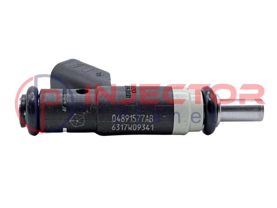 Juego de 4 inyectores de combustible Siemens Deka 2007-2012 Dodge Caliber 2.0L 2.4L 04891577AB Foto 2 de 4