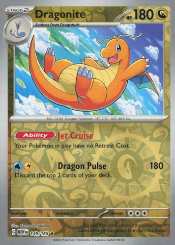 SV: Scarlet & Violet 151 #149/165 Dragonite REC