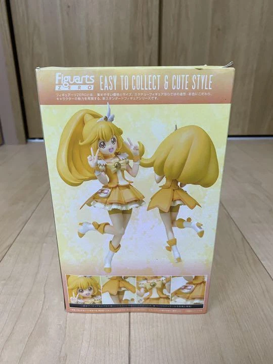 Figura Figuarts ZERO Cure Peace Smile PreCure Amarillo Bandai Japón Foto 2 de 2
