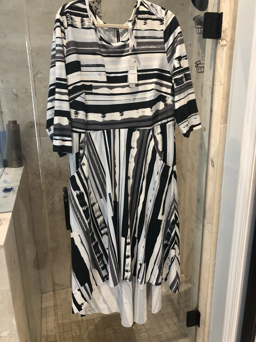 Nwt New Melissa McCarthy Seven7 Plus High Low Maxi Dress 1X
