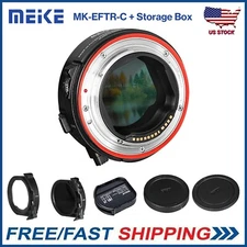 Meike MK-EFTR-C VND Metal AF Lens Adapter for Canon EF/EF-S Lenses to EOS R RP
