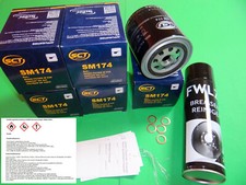 5x Ölfilter + Bremsenreiniger VW Passat 3B/3BG, 2.8 V6 Benziner