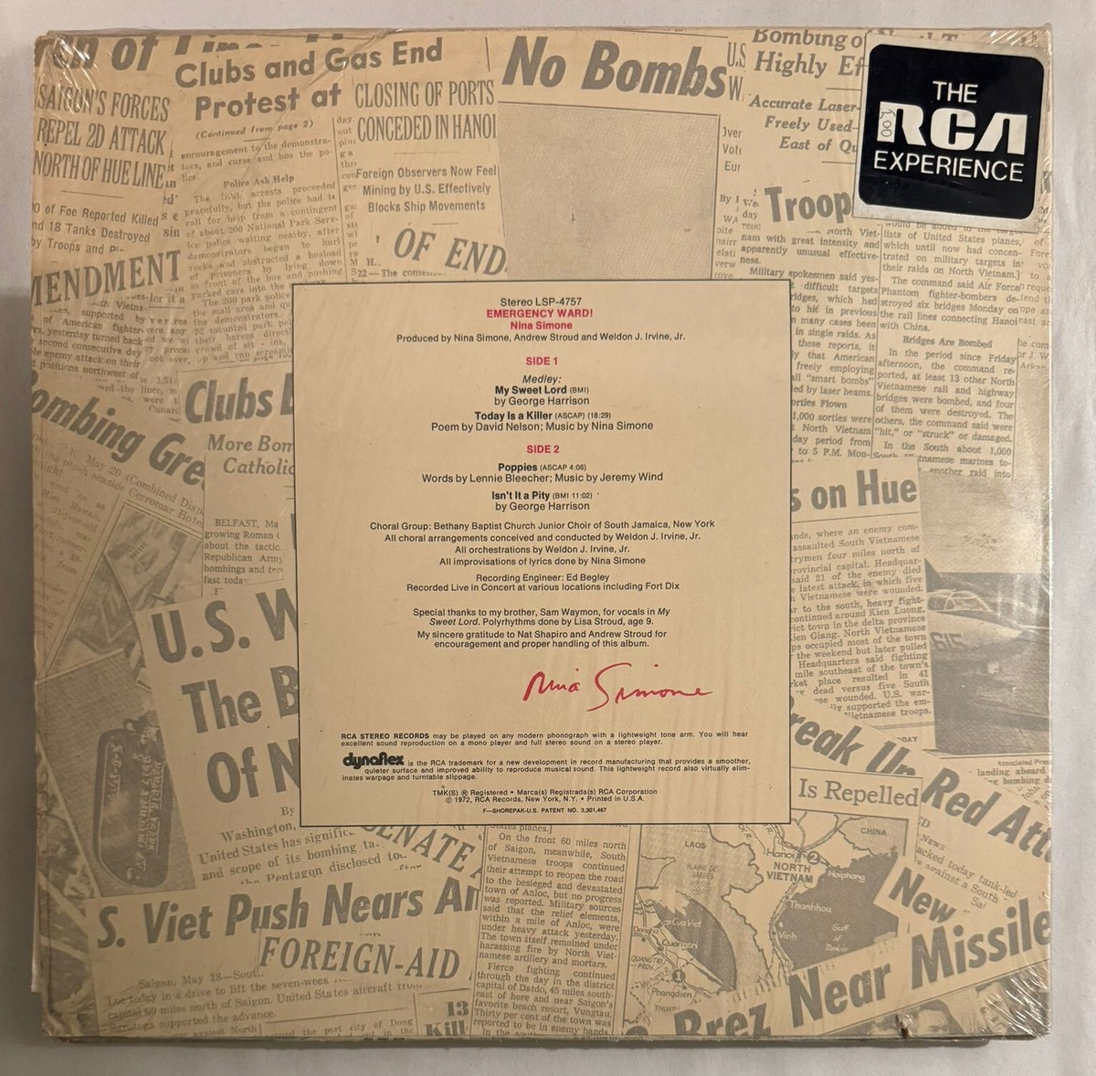 欧LP Nina Simone In Concert - Emergency Ward! MOVLP1027 Music On Vinyl, RCA  /00260 MS0yNDA1LmpwZWc.jpeg