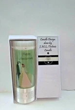 Wedding Anniversary photo Candle Design Size 3x8 white Gift box JML Candles 