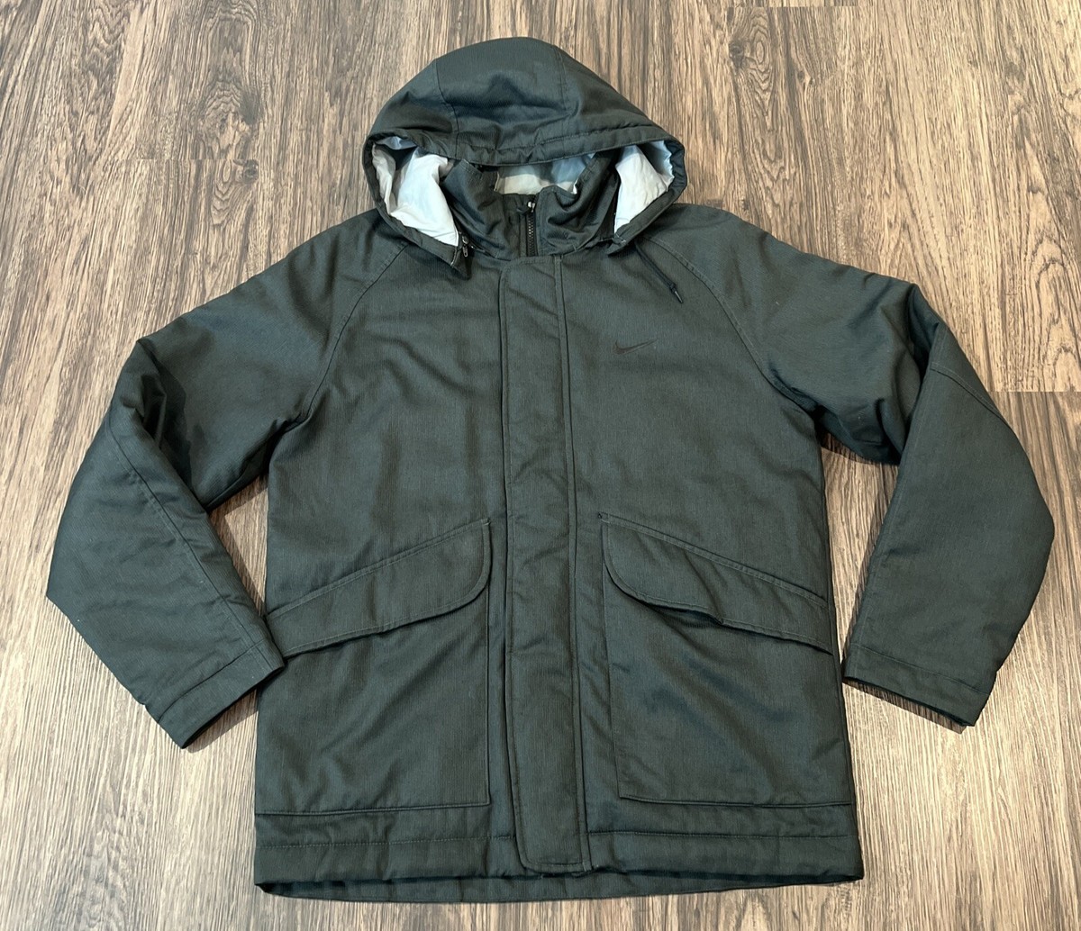 Nike Storm Fit Synthetic Jacket Fill Mens Size M Green Gray Nike Storm Fit Synthetic Jacket Fill Mens Size M Green Gray