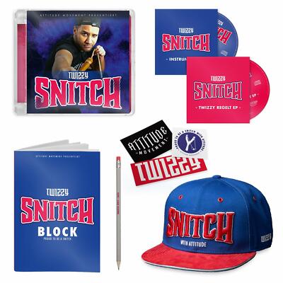 TWIZZY - SNITCH (LIMITED DELUXE BOX)  3 CD NEU