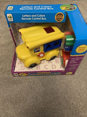 Learning Journey The 104699 Ferngesteuerter Formsortierer Buchstabe Land Schulbus