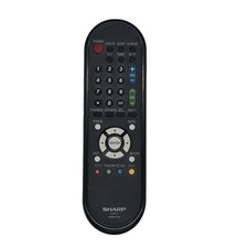 Sharp LCDTV GA667WJSA TV Remote Control Black Tested Works