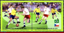 3247 BRAZIL 2013 DIPLOMATIC RELATIONS WITH CZECH REPUBLIC, SOCCER/FOOTBALL, MNH