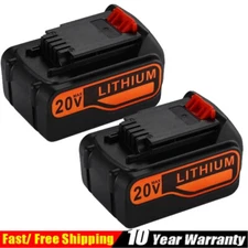 2Pack FOR Black & Decker 5.0Ah 20V LB2X4020 Battery 20V MAX Lithium LBXR20 LBX20