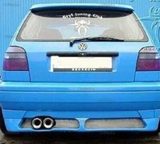 Heckansatz für VW Golf 3 III 1991-97 Diffusor GRUNDIERT - Gern-Kaufen