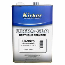 1 Gallon Kirker Ultra-Glo Medium Speed Urethane Paint Reducer UR-9075 Automotive