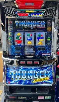 Thunder V Lightning Japanese Slot Machine Pachi-Slot Pachislo From Japan Used - Image 1 of 4