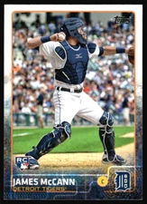 2015 Topps James McCann  Rookie  #12 Detroit Tigers