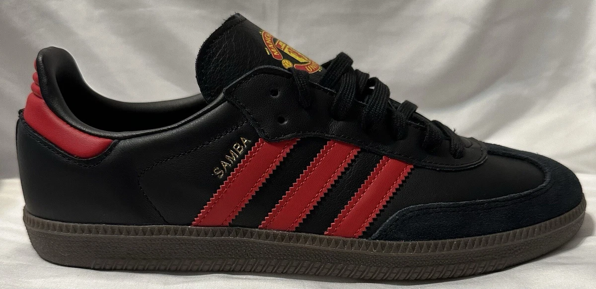 adidas gazelle silver green womens Adidas Samba Classic | Men's | (Manchester United) Black/MUFC Red/Black main image 0