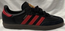 adidas gazelle silver green womens adidas Manchester United Samba Indoor Soccer Shoes (Black/Red)
