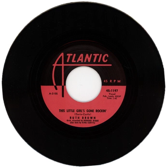 RUTH BROWN "SMOOTH OPERATOR c/w THIS LITTLE GIRL'S GONE ROCKIN" 1956 R&B - Image 2 of 2