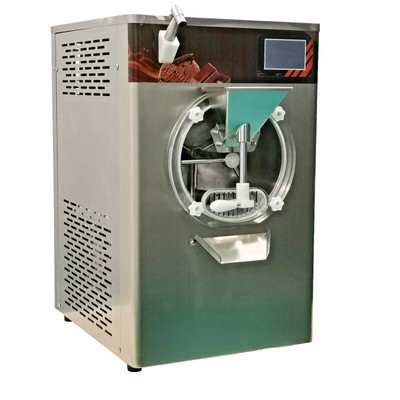 Wixkix Hard Serve Ice Cream Machine 60L/H Fast Cooling Italian Ice Maker Sprayer