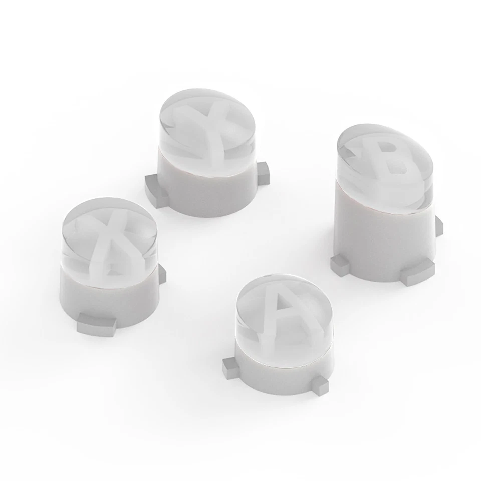 4PCS For XBOX ONE Elite Controller ABS ABXY Buttons Pad A B X Y Key Replacement - Image 3 of 4