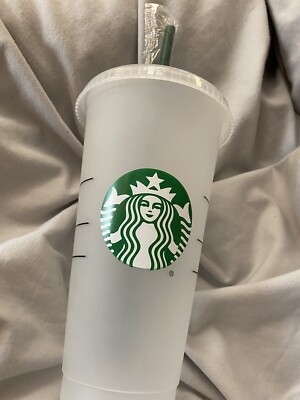 24oz Starbucks Tasse | Brandneu mit Deckel & Strohhalm | Starbucks Tumbler Tasse