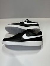 Nike Court Vision Low Black White W Size 11