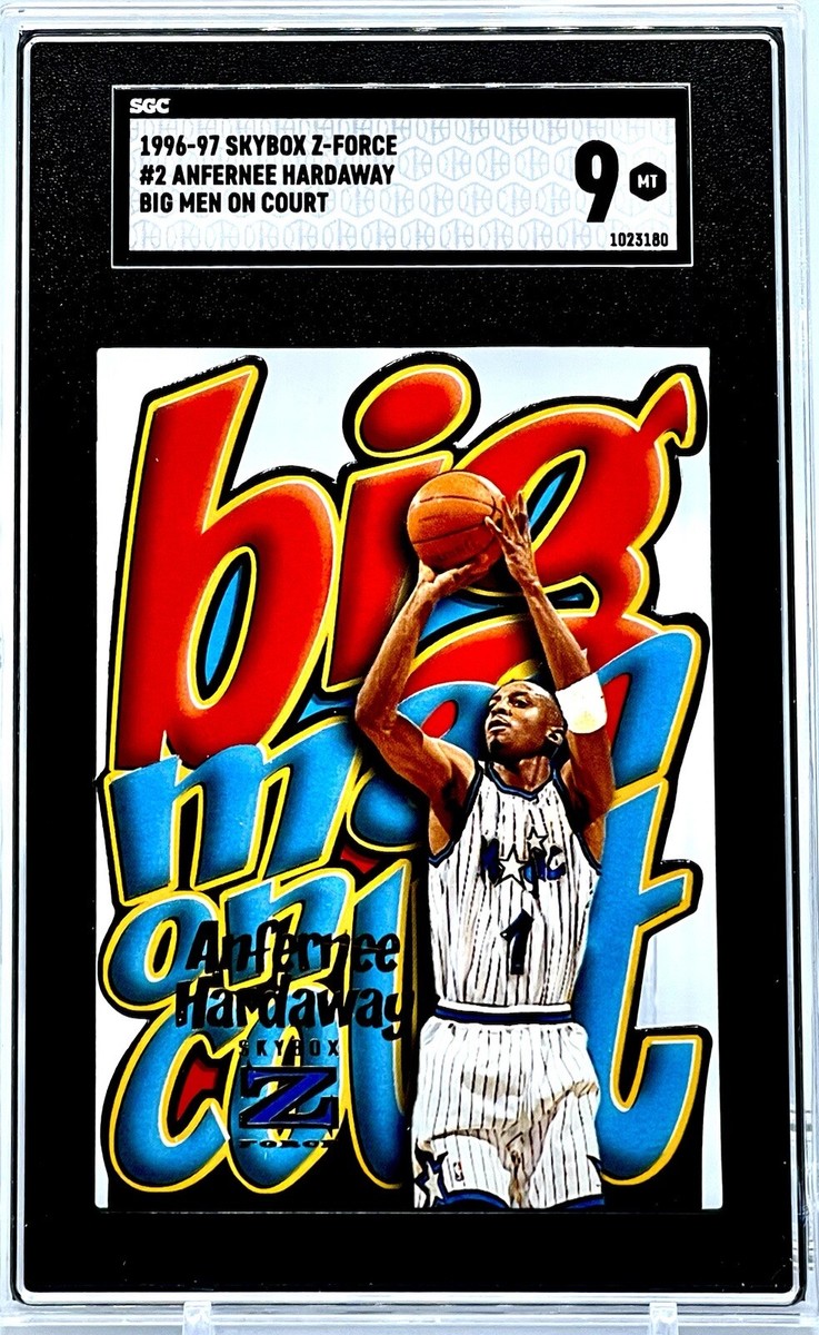 1996-97 Skybox Z Force - Big Men on Court Anfernee Hardaway #2 for