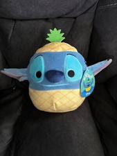 Squishmallow Kellytoy Plush Disney Lilo Stitch Pineapple Stitch 8" New W/Tags