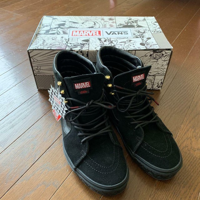 marvel vans black panther