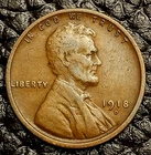 1918-D Lincoln Wheat Cent ~ FINE (F / FN) Condition ~ COMBINED SHIPPING!