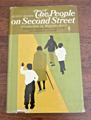 The People on Second Street, by Jenny Moore, HC/DJ, 1968 FIRST EDITION!