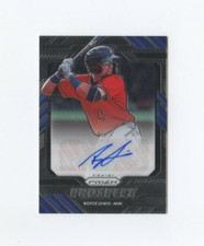 2020 Panini Prizm Prospect Signatures Silver Prizm Royce Lewis #PS-RL Auto