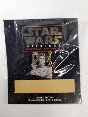 Star Wars Weekends 2000 Complete set of 6 Dangle Pin Leia Anakin