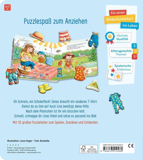 Thumbnail - Mein Großes Puzzle-spielbuch: Das Ziehen Wir An | Bookella | Buch | 12