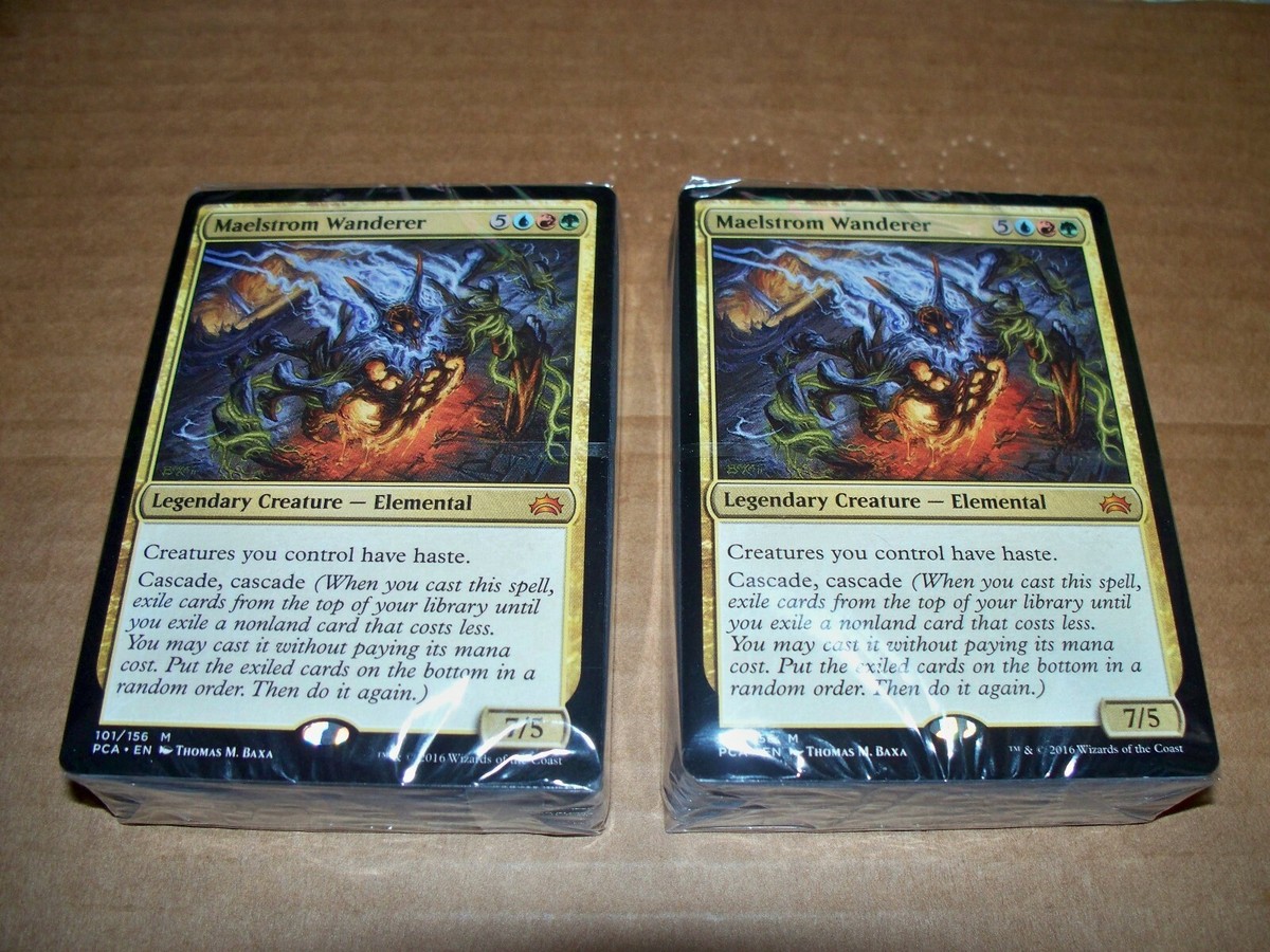 MTG 2x Chaos Reigns Planechase Anthology Sealed Deck w Maelstrom Wanderer no Box | eBay MTG 2x Chaos Reigns Planechase Anthology Sealed Deck w Maelstrom Wanderer no Box | eBay