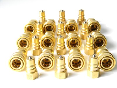 Carpet Cleaning 1/4'' Brass Truckmount QUICK DISCONNECT
