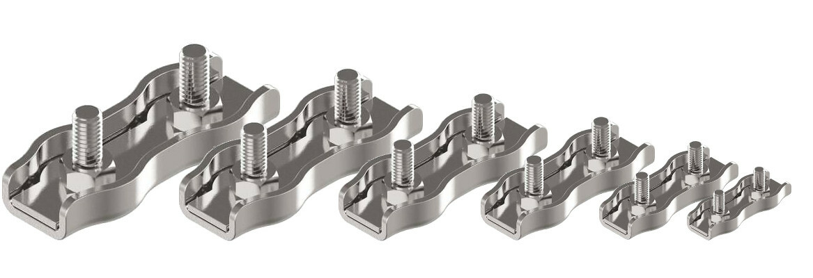Produktbild von Drahtseilklemmen V4A AISI 316 – Simplex Bügelklemme, 5 Mm, 6 Stück, Für Seile & Hebezeuge, Korrosionsbeständig