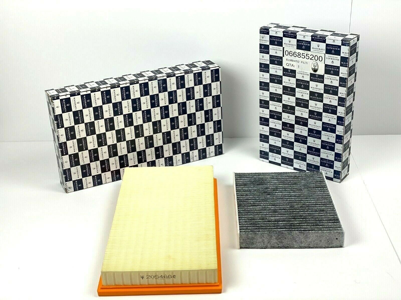 Maserati Granturismo & Quattroporte Air Filter & Pollen Cabin Filter