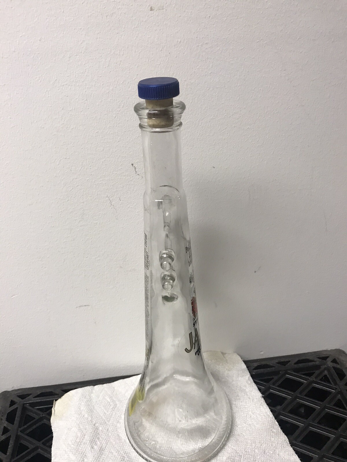 Empty Jazz Vodka Glass Trumpet Bottle 750 ml eBay