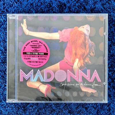 MADONNA SEALED KOREA CONFESSIONS ON A DANCEFLOOR CD PROMO HYPE 2005 1st RARE EDT
