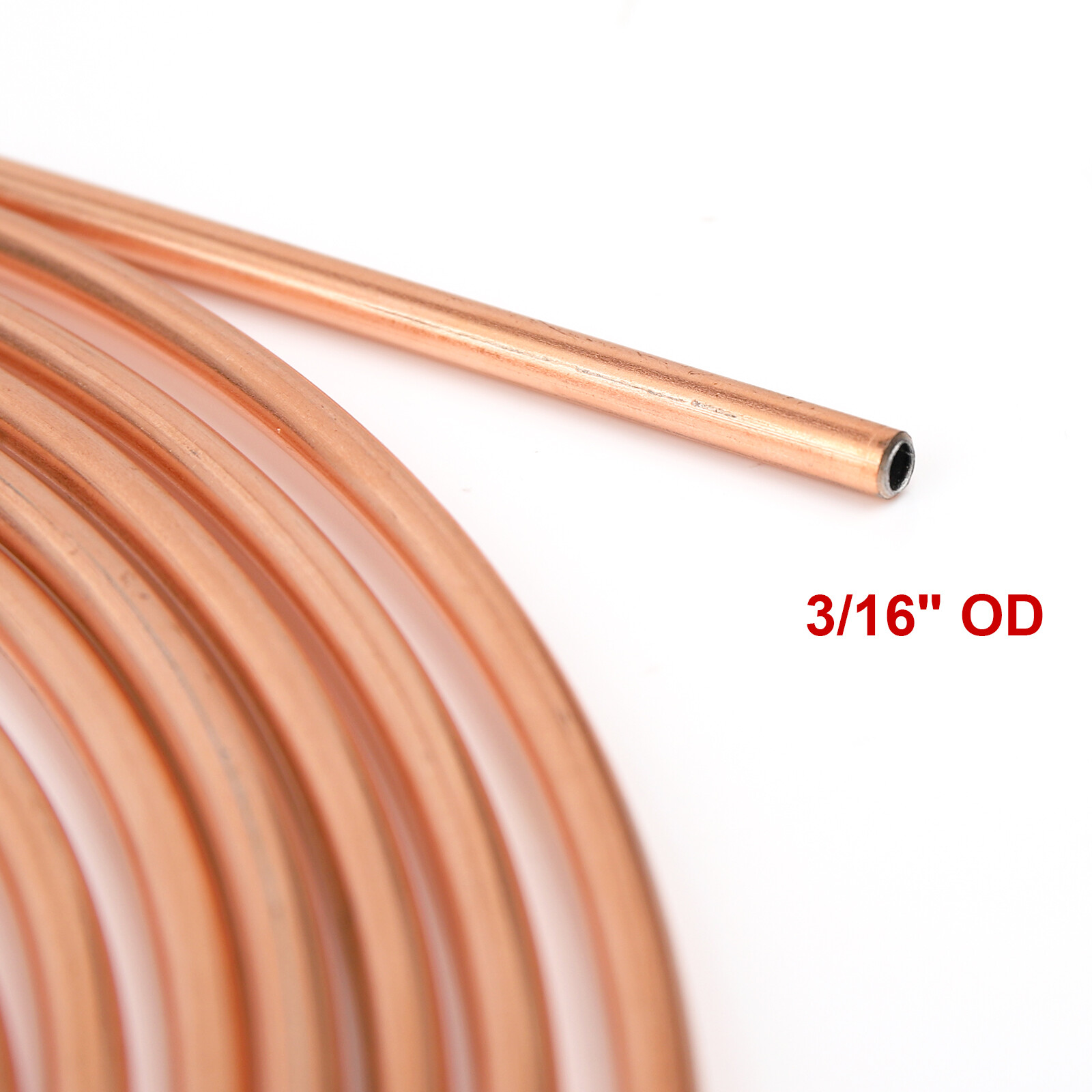 JEGS 63065 Zinc Brake Line Coil Kit 3/16 In. O.D. X 25 Ft. Tubing - Foto 4