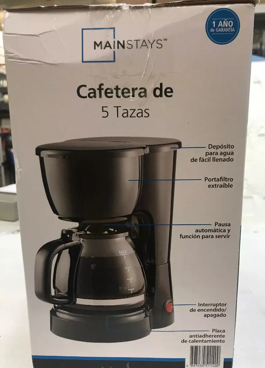 mainstays 5 cups coffee maker