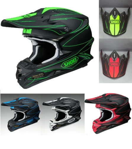 Shoei VFX W Hectic TC1 TC2 TC4 TC5 Moto Todoterreno Casco