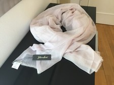Neu! Großes, ultra leichtes Designer Tuch von Faliero Sarti in zartrosa