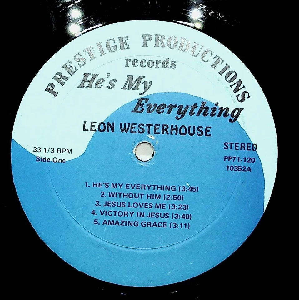 Birmingham Alabama Leon Westerhouse Christian Gospel Vinyl LP Record - Image 4 of 4
