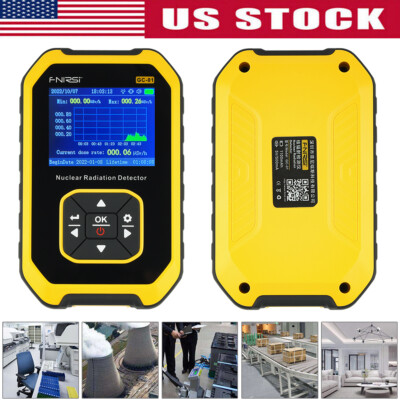Nuclear Radiation Geiger Counter Tube Detector β, γ, X-Ray Dosimeter Monitor *US